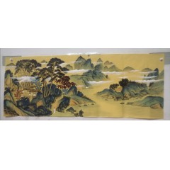 小六尺仿古国画山水
