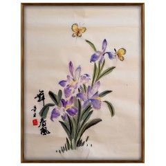 国画 陈安妮 《舞春风》46cm×35cm