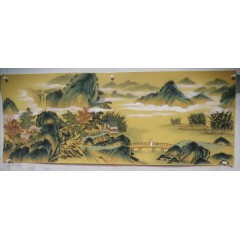 小六尺仿古国画山水