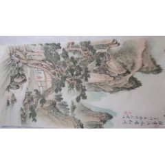 贾继祥国画山水四尺整张作品2