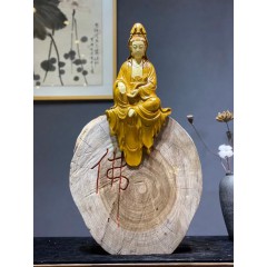 王林宝木雕 觀音