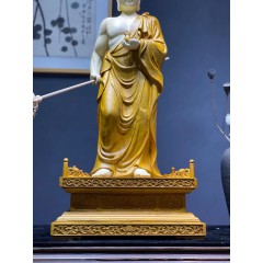 王林宝木雕 地藏王