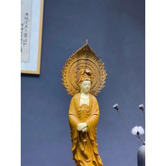 王林宝木雕 念珠观音