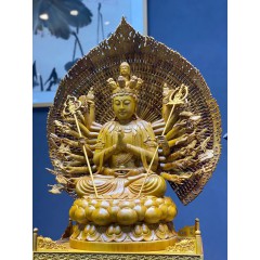 木雕 千手观音