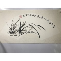 黄河清国画花鸟兰